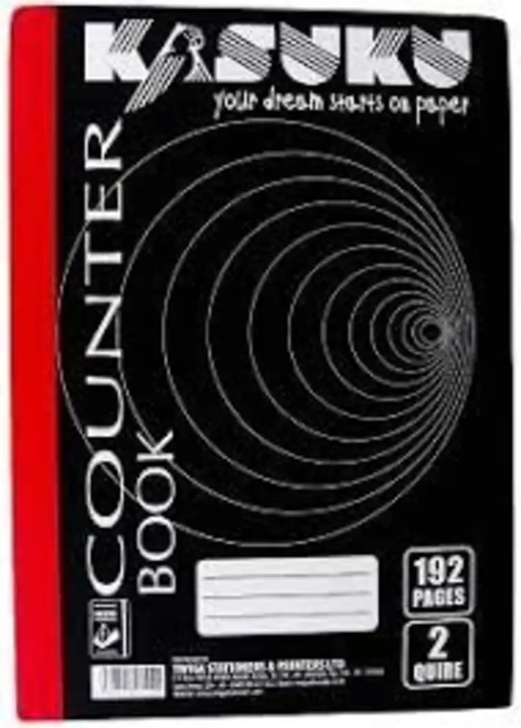 Kasuku Counter Book 2 Quire 192 Pages